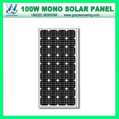 100W 단결정 태양 전지판 (QW-M100W)